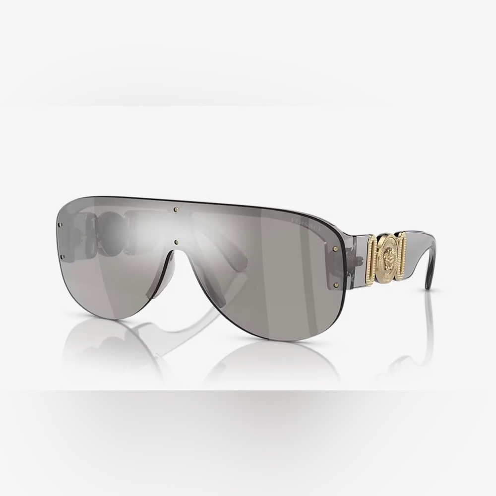 Versace Unisex Sunglasses OVE4391- Transparent Grey